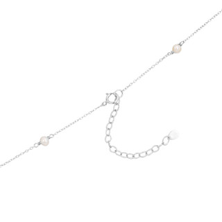 Thumbnail 2: ATHRA Athra Silver and Pearl Necklace 