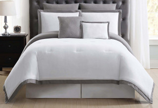 Thumbnail 1: Truly Soft Truly Soft Everyday Hotel Border Comforter Set 