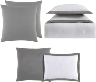 Thumbnail 7: Truly Soft Truly Soft Everyday Hotel Border Comforter Set 