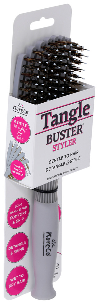 Thumbnail 2: KareCo Kareco Tangle Buster Styler Hair Brush 