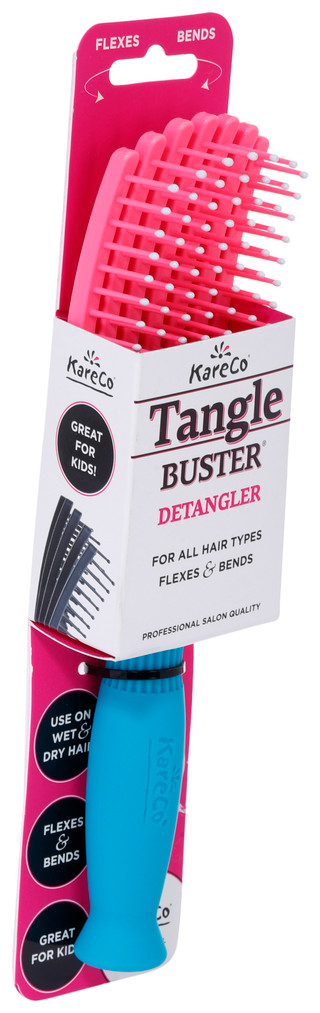 Thumbnail 2: KareCo Kareco Tangle Buster Mini Detangler Hair Brush 
