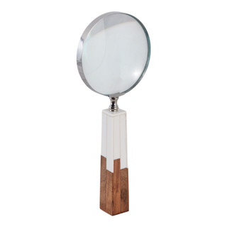 Thumbnail 2: Sagebrook Home Sagebrook 10 in Magnifying Glass Home Accent 