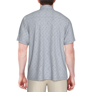 Thumbnail 2: PGA TOUR PGA TOUR Men's Medallion-Print Golf Button Down Shirt 