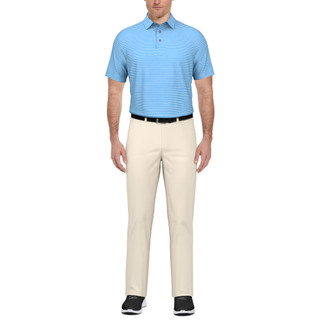 Thumbnail 3: PGA TOUR PGA TOUR Men's Heather Stripe Golf Polo 