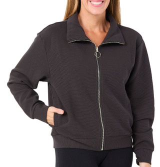 Thumbnail 1: APANA Apana Womens Mockneck Full Zip Jacket 