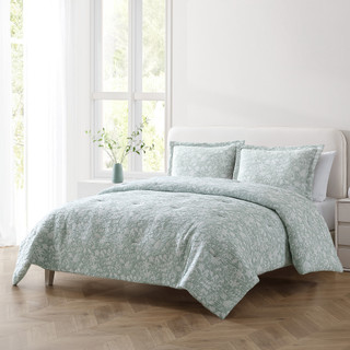 Thumbnail 1: Zest Kitchen + Home ZEST Kitchen + Home Ainara Floral Comforter Set 