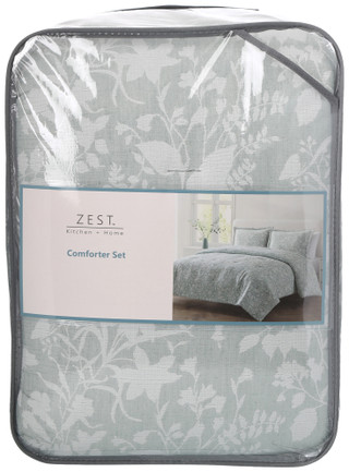 Thumbnail 12: Zest Kitchen + Home ZEST Kitchen + Home Ainara Floral Comforter Set 