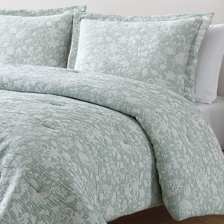 Thumbnail 6: Zest Kitchen + Home ZEST Kitchen + Home Ainara Floral Comforter Set 