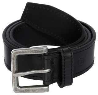 Thumbnail 1: Wrangler Wrangler Mens Country Milled Leather Cut Edge Belt 