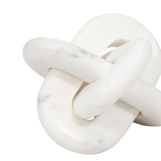 Thumbnail 4: Sagebrook Home Sagebrook Home 6 in Marble Knot Home Accent 