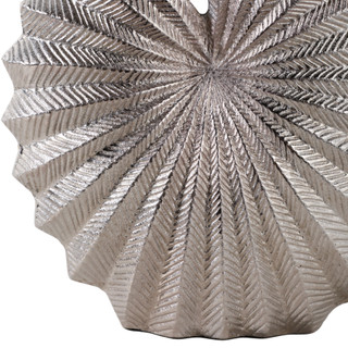Thumbnail 3: Sagebrook Home Sagebrook Home Seashell Metal Vase Home Accent 