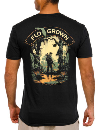 Thumbnail 1: FloGrown FloGrown Mens Short Sleeve Florida Hunting Man Tee Shirt 