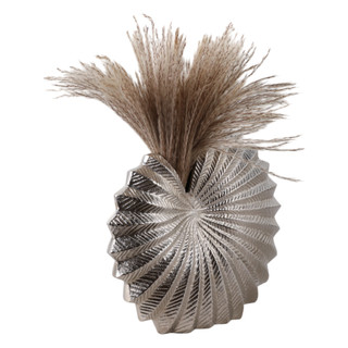 Thumbnail 2: Sagebrook Home Sagebrook Home Seashell Metal Vase Home Accent 