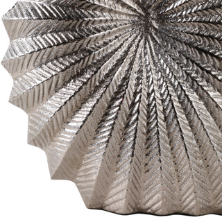 Thumbnail 3: Sagebrook Home Sagebrook Home Seashell Metal Vase Home Accent 