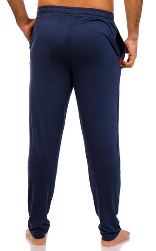 Thumbnail 3: Lucky Brand Lucky Brand Mens Solid Tapered Knit Pajama Pants 