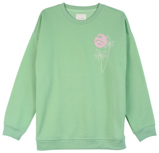 Thumbnail 1: No Comment No Comment Juniors Beach Days Crew Neck Pullover 