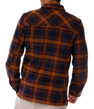 Thumbnail 2: HI TEC Hi Tec Mens Polar Fleece Lined Flannel Jacket 
