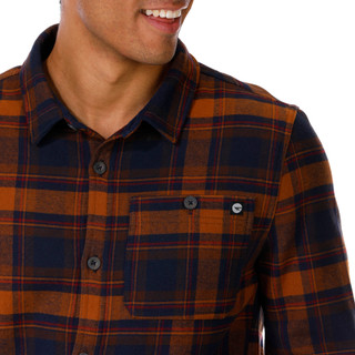 Thumbnail 3: HI TEC Hi Tec Mens Polar Fleece Lined Flannel Jacket 