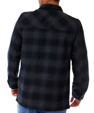 Thumbnail 2: HI TEC Hi Tec Mens Polar Fleece Lined Flannel Jacket 