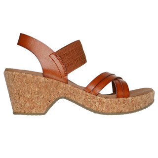 Thumbnail 4: Skechers Skechers Womens Brystol Night Skies Wedge Sandals 