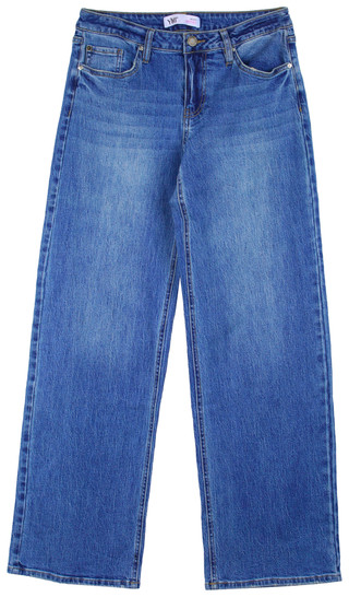 Thumbnail 1: YMI YMI Juniors Y2K Style Low Rise Loose Leg Jeans 