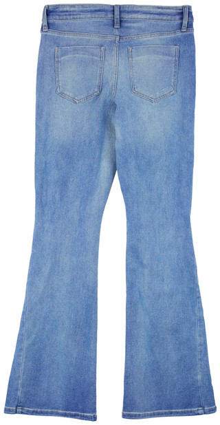 Thumbnail 2: YMI YMI Juniors Mid Rise Slim Fit Flared Leg Jeans 