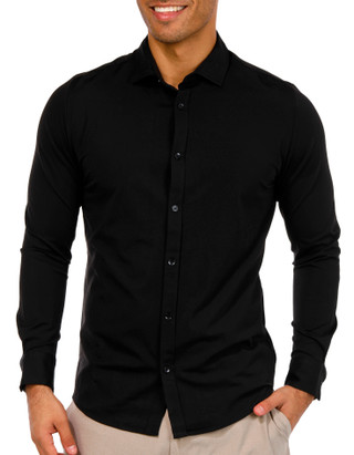 Thumbnail 1: Kenneth Cole Kenneth Cole Mens Long Sleeve Button Down Stretch Shirt 