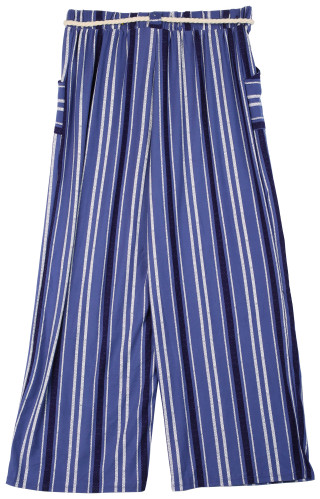 Thumbnail 2: Derek Heart Derek Heart Juniors Striped Print Rope Belt Pants 