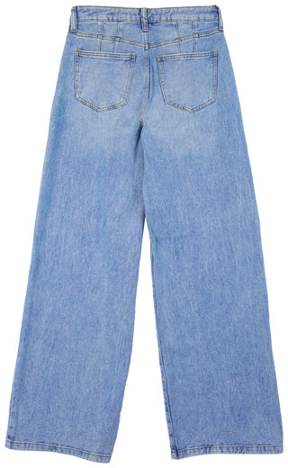 Thumbnail 2: BCBGeneration BCBGeneration Juniors Mid Rise Wide Leg Jeans 