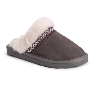 Thumbnail 1: Muk Luks Muk Luks Womens Dawn Suede Scuff Slippers 