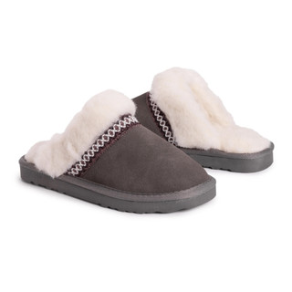 Thumbnail 5: Muk Luks Muk Luks Womens Dawn Suede Scuff Slippers 