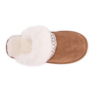 Thumbnail 5: Muk Luks Muk Luks Womens Dawn Suede Scuff Slippers 