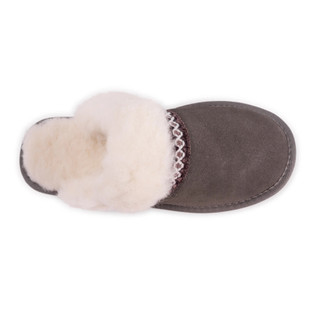 Thumbnail 6: Muk Luks Muk Luks Womens Dawn Suede Scuff Slippers 
