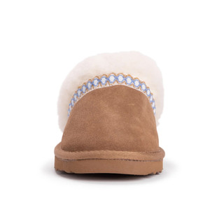 Thumbnail 7: Muk Luks Muk Luks Womens Dawn Suede Scuff Slippers 