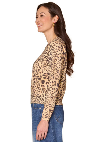 Thumbnail 2: Democracy Democracy Womens Long Sleeve Sequin Embroidery Sweater 