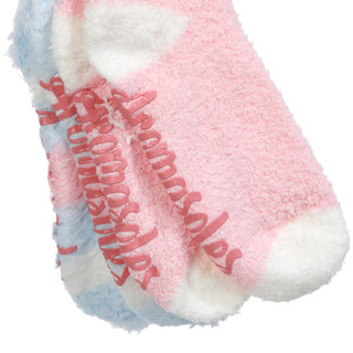 Thumbnail 2: AROMASOLES Aromasoles Womens 2 Pk Lavender & Shea Butter Infused Socks 