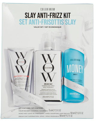 Thumbnail 1: COLOR WOW COLOR WOW 3 Pc Slay Anti-Frizz Hair Kit 