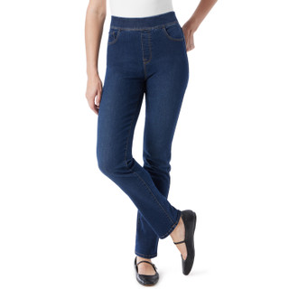 Thumbnail 1: Gloria Vanderbilt Gloria Vanderbilt Womens Amanda Knit Denim Jeans 