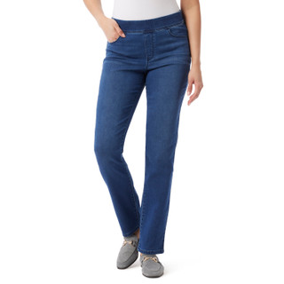 Thumbnail 1: Gloria Vanderbilt Gloria Vanderbilt Womens Amanda Knit Denim Jeans 