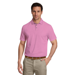 Thumbnail 1: PGA TOUR PGA TOUR Mens Airflux Mesh Short Sleeve Polo Shirt 