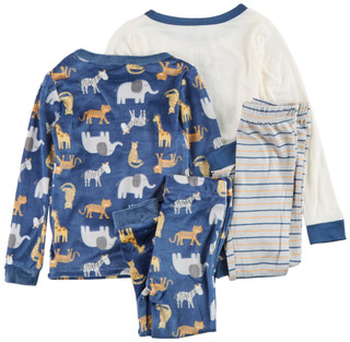 Thumbnail 2: CUTIE PIE Cutie Pie Toddler Boy 4 Pc Rugged Bear Shirt Pants Set 