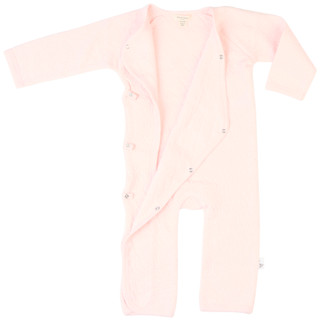 Thumbnail 5: Burt's Bees Burt's Bees Baby Girl Quilted Bee Wrap Front Jumpsuit 