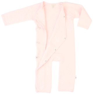 Thumbnail 7: Burt's Bees Burt's Bees Baby Girl Quilted Bee Wrap Front Jumpsuit 