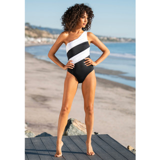 Thumbnail 3: La Blanca La Blanca Womens Island Goddress Shirred One Piece Swimsuit 