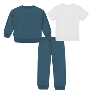 Thumbnail 3: Quiksilver Quiksilver Toddler Boys 3-Piece Tree Crew Jogger Set 