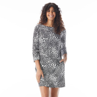 Thumbnail 1: BEACH HOUSE Beach House Womens Boat Neck Tunic Dress Coverup 