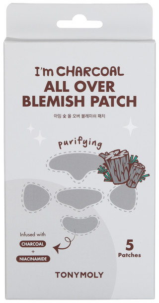 Thumbnail 1: TONY MOLY TonyMoly 5 Pc Charcoal All Over Blemish Patches 