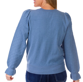 Thumbnail 2: Zac & Rachel Zac & Rachel Womens Long Chevron Sleeve Sweater 