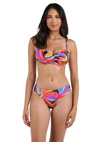 Thumbnail 3: La Blanca La Blanca Womens Tropic Waves Swim Top 