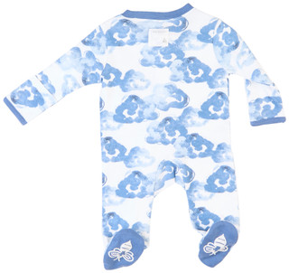 Thumbnail 6: Burt's Bees Burt's Bees Baby Boy Moonlight Clouds Sleep & Play 